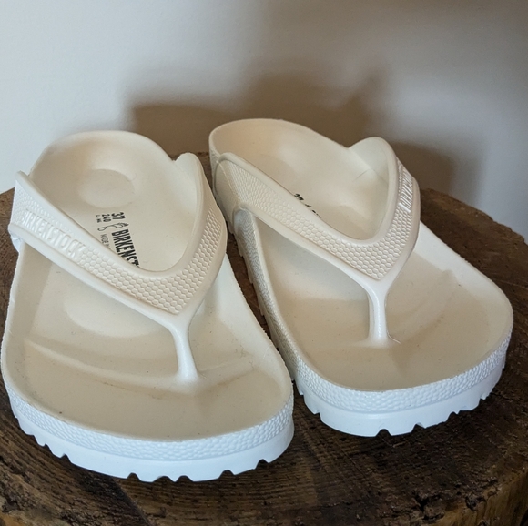 Birkenstock Honolulu Essentials Eva Sandals White Size 6 flip flop - Picture 3 of 6